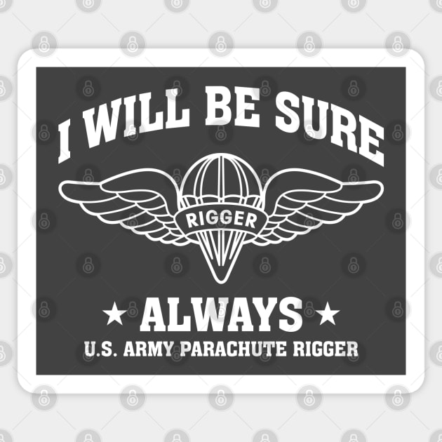 Mod.6 Parachute Rigger airborne army Sticker by parashop